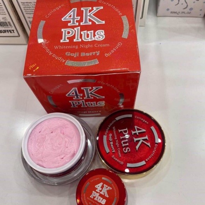 Kem 4K Plus Đỏ Trị Mụn Thái Lan