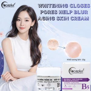 Kem mặt FACEPLUS B5 TRẮNG 10G dưỡng trắng da se khít lỗ chân lông giúp mờ dấu hiệu lão hóa da