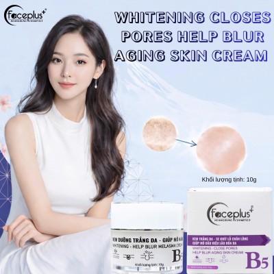 Kem mặt FACEPLUS B5 TRẮNG 10G dưỡng trắng da se khít lỗ chân lông giúp mờ dấu hiệu lão hóa da