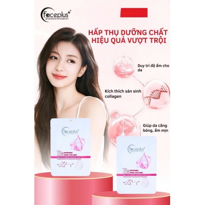 Mặt nạ mặt FACEPLUS B5 TRẮNG COLLAGEN