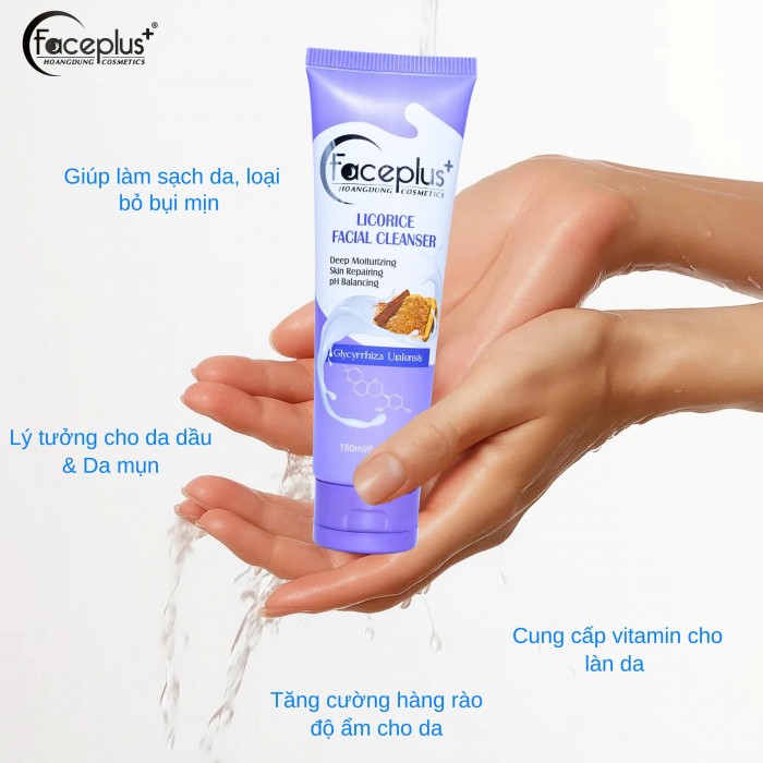 Sữa rửa mặt FACEPLUS B5 TÍM
