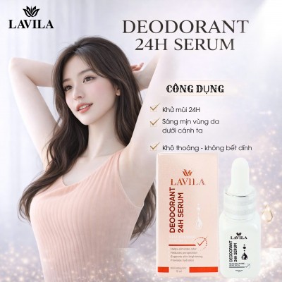 Serum khử mùi LAVILA DEODORANT 24H
