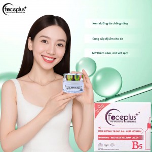 Kem mặt FACEPLUS B5 TRẮNG 15g dưỡng trắng da giúp mờ nám
