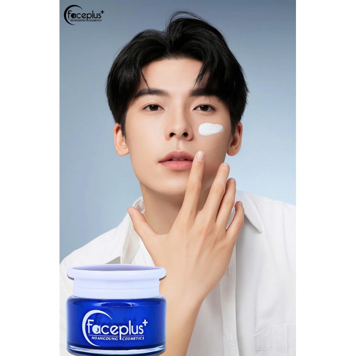 Kem mặt FACEPLUS B5 MEN ngừa mụn trắng da 25g Kem mặt FACEPLUS B5 MEN ngừa mụn trắng da 25g