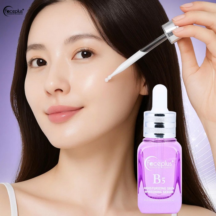 Serum FACEPLUS B5 TÍM 20ml dưỡng ẩm trắng da