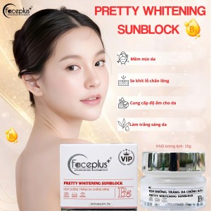 Kem mặt FACEPLUS B5 TRẮNG vip 15G dưỡng trắng da chống nắng