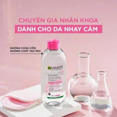 Nước tẩy trang GARNIER HỒNG 400 ml