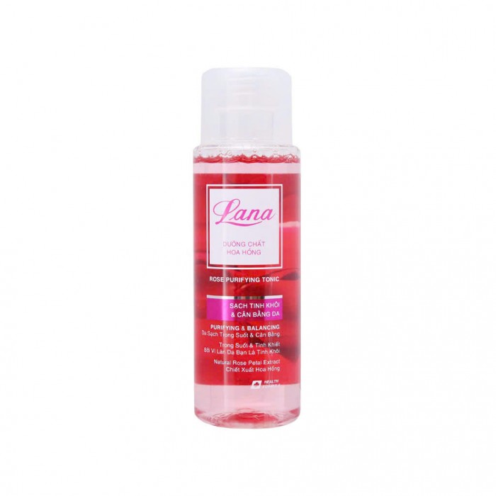 Toner nước hoa hồng Rose Purifying Tonic Lana 150Ml
