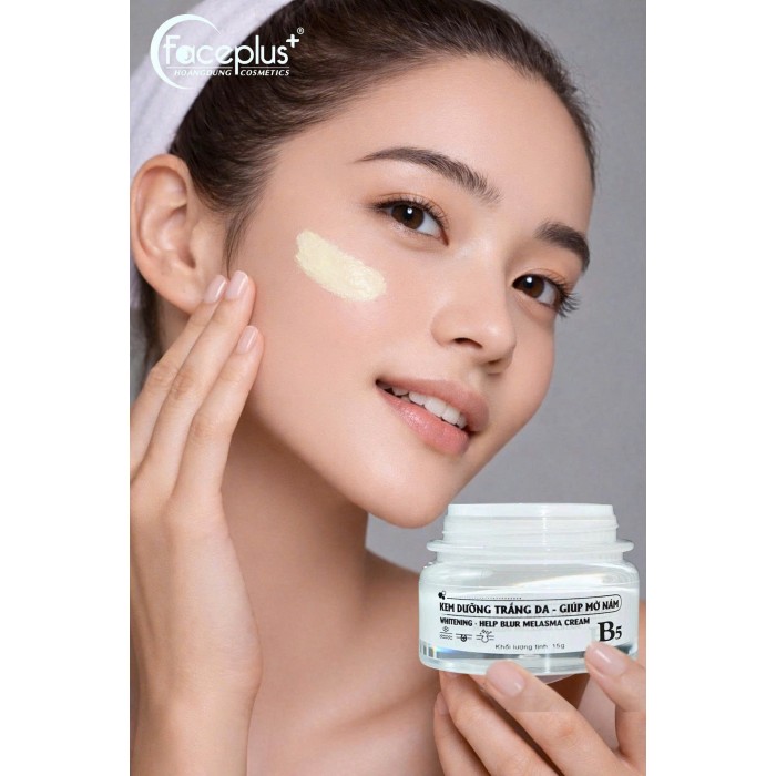 Kem mặt FACEPLUS B5 TRẮNG 15G mờ nám dưỡng trắng da
