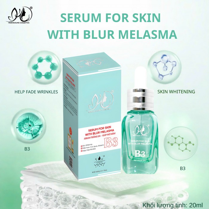 Serum mặt HD HOÀNG DŨNG trắng da giúp mờ nám 20ml